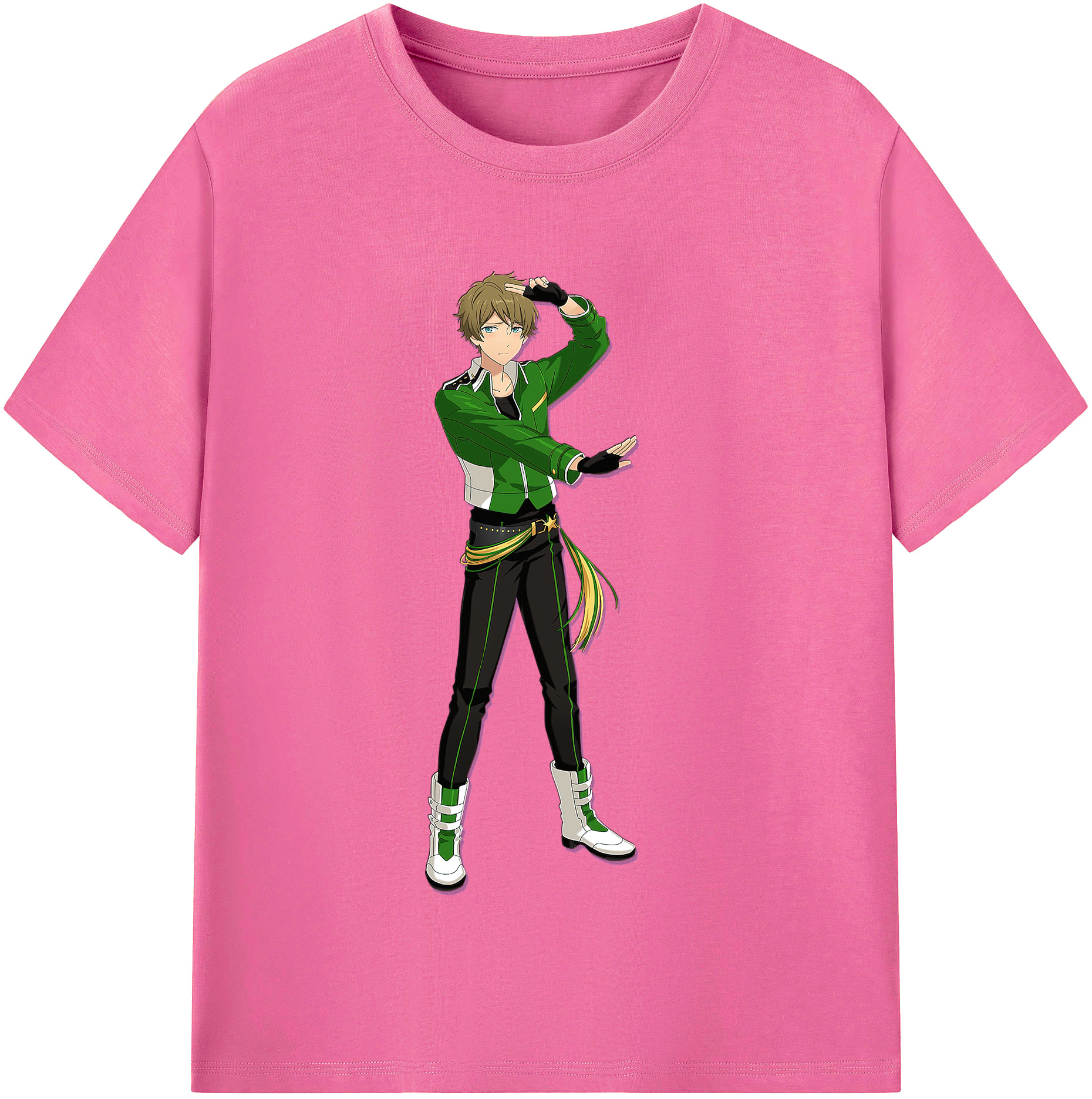 （画像用） あんさんぶるスターズ! Ensemble Stars レディースカジュアルプリントTシャツ（綿100％）